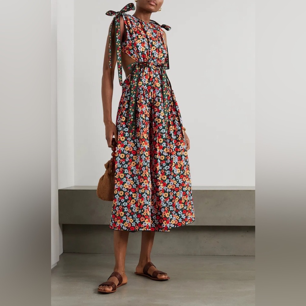 Agua by Agua Bendita La Fania Noche Guaguanco Dress xs